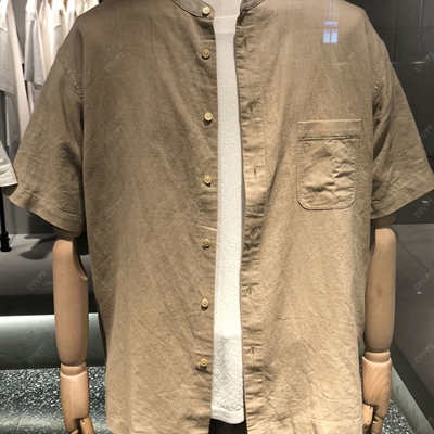 商场品牌-短袖-衬衫【实拍】
