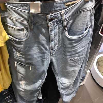 商场品牌-牛仔裤-牛仔裤【实拍】