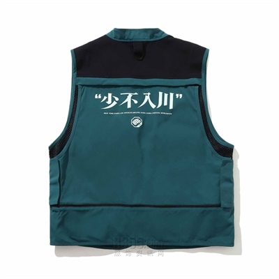 运动品牌-外套-男运动马甲
