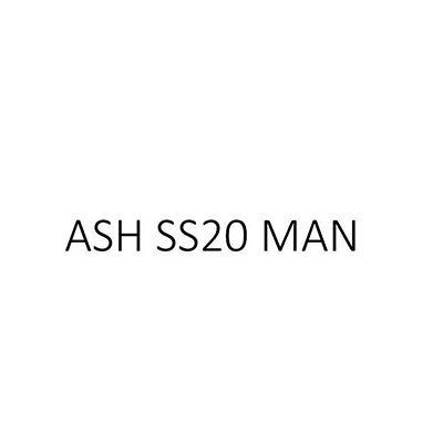 2020春夏_ASH_画册_欧洲大牌资料