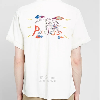 设计师品牌-短袖-微潮短袖衬衫