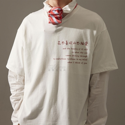 设计师品牌-长袖-微潮长袖T恤