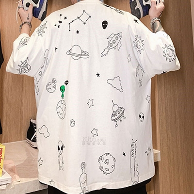 设计师品牌-短袖-微潮短袖T恤