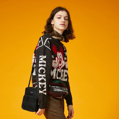 日本《Moussy x Disney》2019-2020秋冬潮流前卫男女装