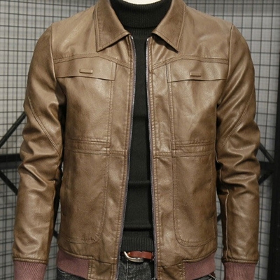 市场上装-皮衣-休闲皮衣【实拍】