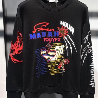 市场上装-卫衣-时尚商务卫衣【实拍】