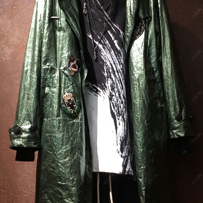 市场上装-中长外套-微潮中长外套【实拍】