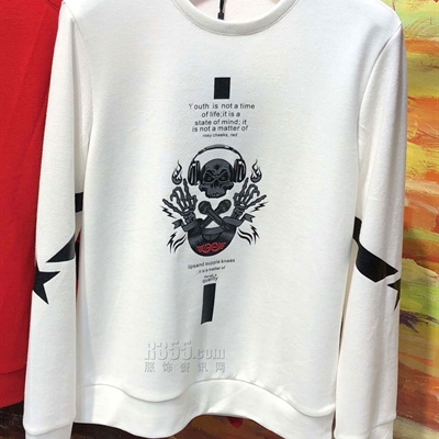 市场上装-卫衣-时尚商务卫衣【实拍】