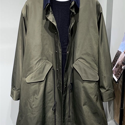 市场上装-中长外套-休闲中长外套【实拍】