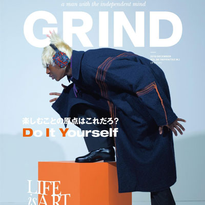 2019年12月日本《Grind》男装系列款式期刊
