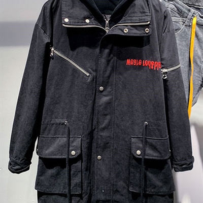 市场上装-中长外套-微潮中长外套【实拍】