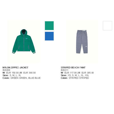 2020秋冬_Billionaire Boys Club_服装_欧洲大牌资料