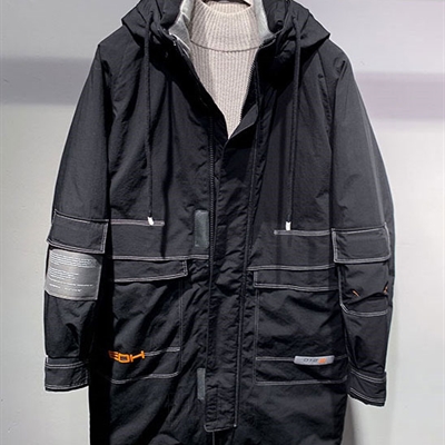 市场上装-中长外套-休闲中长外套【实拍】