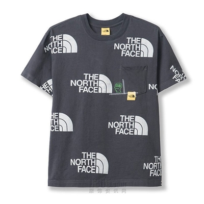 户外品牌-T恤-【联名款The North Face x Brain Dead】男户外T恤