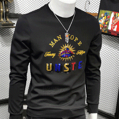 市场上装-卫衣-时尚商务卫衣【实拍】