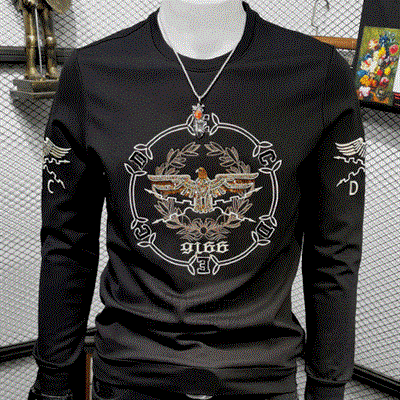 市场上装-卫衣-时尚商务卫衣【实拍】