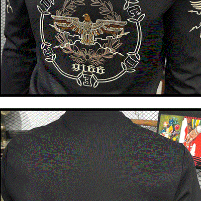 市场上装-卫衣-时尚商务卫衣【实拍】