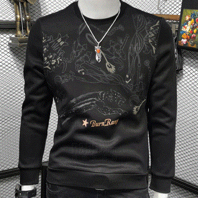 市场上装-卫衣-时尚商务卫衣【实拍】