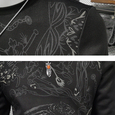 市场上装-卫衣-时尚商务卫衣【实拍】