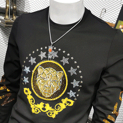 市场上装-卫衣-时尚商务卫衣【实拍】