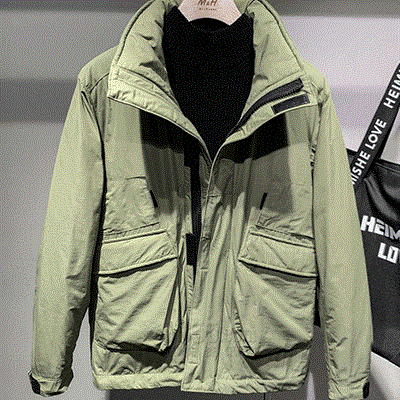 市场上装-棉衣/羽绒服-休闲棉服【实拍】