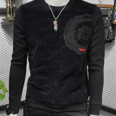 市场上装-卫衣-时尚商务卫衣【实拍】