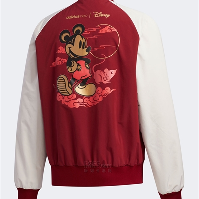 运动品牌-外套-【联名款adidasneo x Disney】男运动棒球服