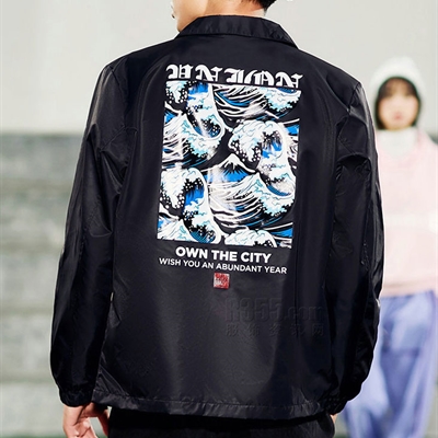 运动品牌-外套-男运动单衣
