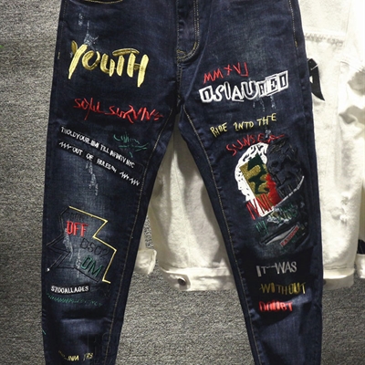 市场男裤-牛仔-时尚牛仔裤【实拍】