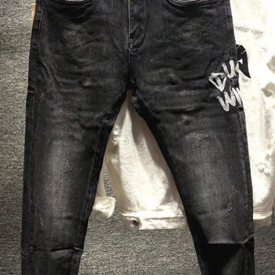 市场男裤-牛仔-时尚牛仔裤【实拍】