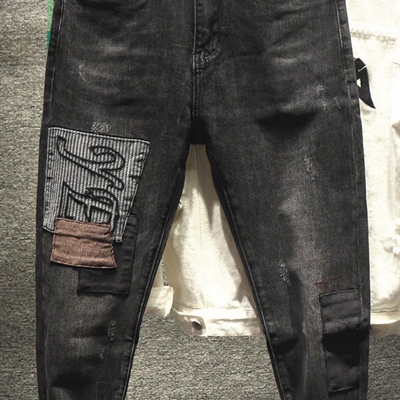 市场男裤-牛仔-时尚牛仔裤【实拍】