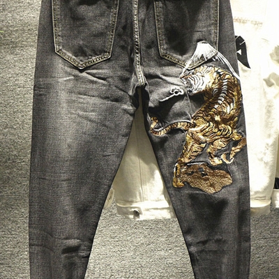 市场男裤-牛仔-时尚牛仔裤【实拍】