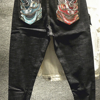 市场男裤-牛仔-时尚牛仔裤【实拍】