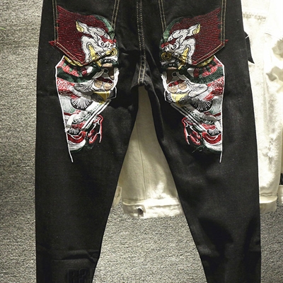 市场男裤-牛仔-时尚牛仔裤【实拍】