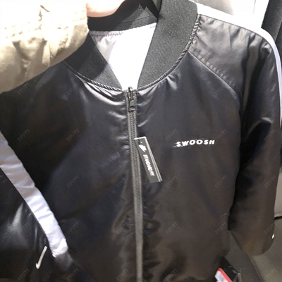运动品牌-外套-男运动棒球服（实拍）