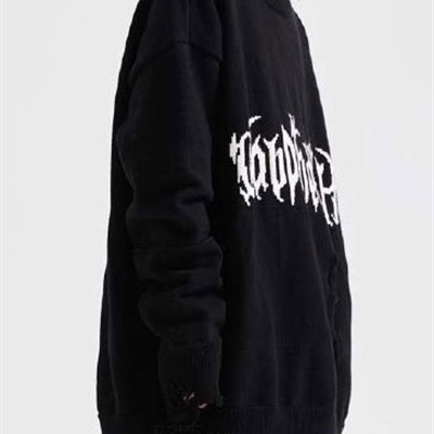 设计师品牌-套头-微潮套头针织衫