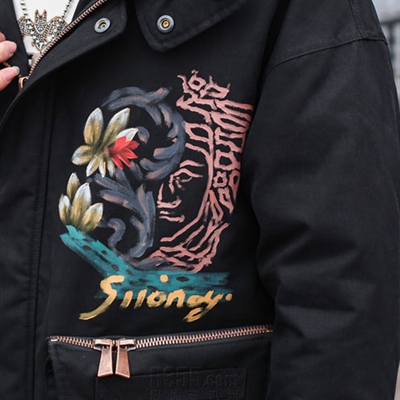 市场上装-棉衣/羽绒服-时尚商务棉服