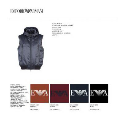 2020秋冬_Emporio Armani_马夹_欧洲大牌资料