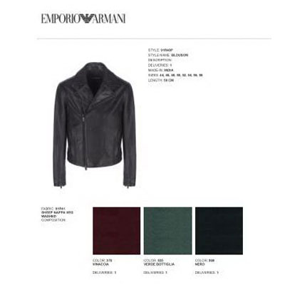 2020秋冬_Emporio Armani_皮衣_欧洲大牌资料