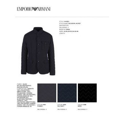 2020秋冬_Emporio Armani_西装_欧洲大牌资料