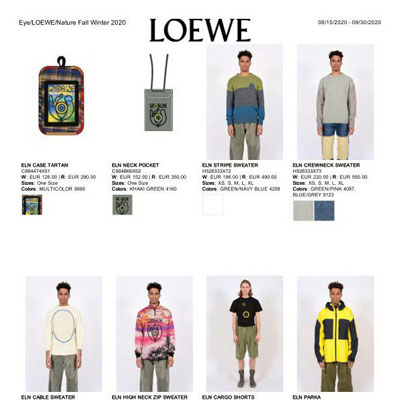 2020秋冬_loewe_服装_欧洲大牌资料