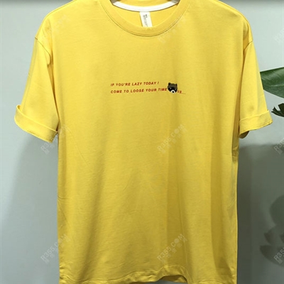 市场上装-T恤-休闲T恤【实拍】