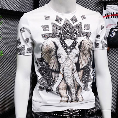 市场上装-T恤-靓仔T恤【实拍】