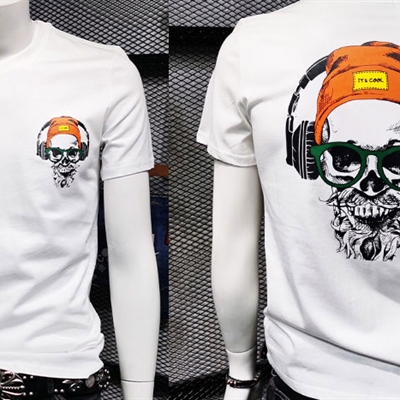 市场上装-T恤-靓仔T恤【实拍】