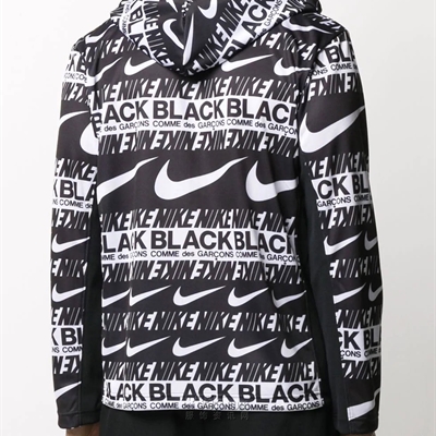 设计师品牌-开衫-【COMME DES GAR?ONS Homme x Nike Black】微潮开衫卫衣
