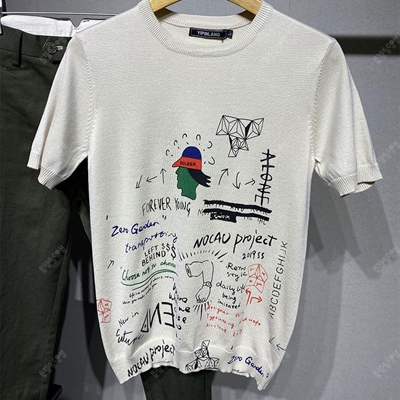 市场上装-T恤-休闲T恤【实拍】