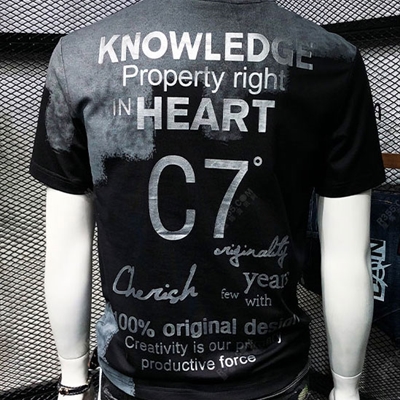 市场上装-T恤-靓仔T恤【实拍】