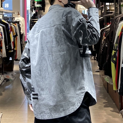 市场上装-衬衫-休闲衬衫