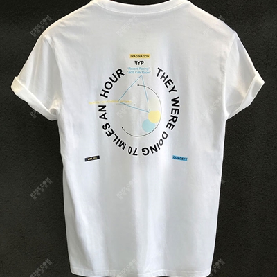 市场上装-T恤-休闲时尚T恤【实拍】