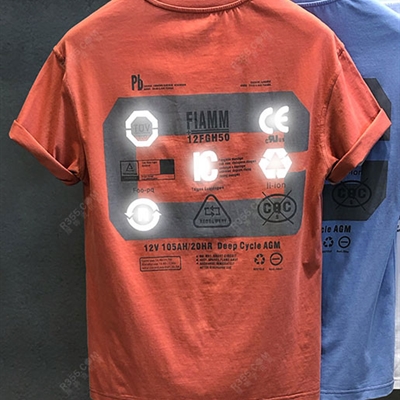 市场上装-T恤-休闲时尚T恤【实拍】